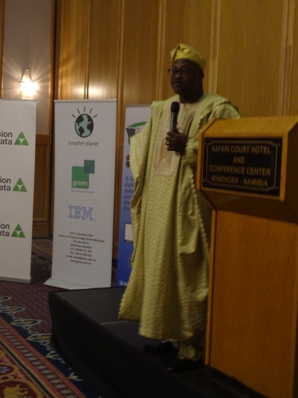 Appreciation from the Chair, Dr Olufuye