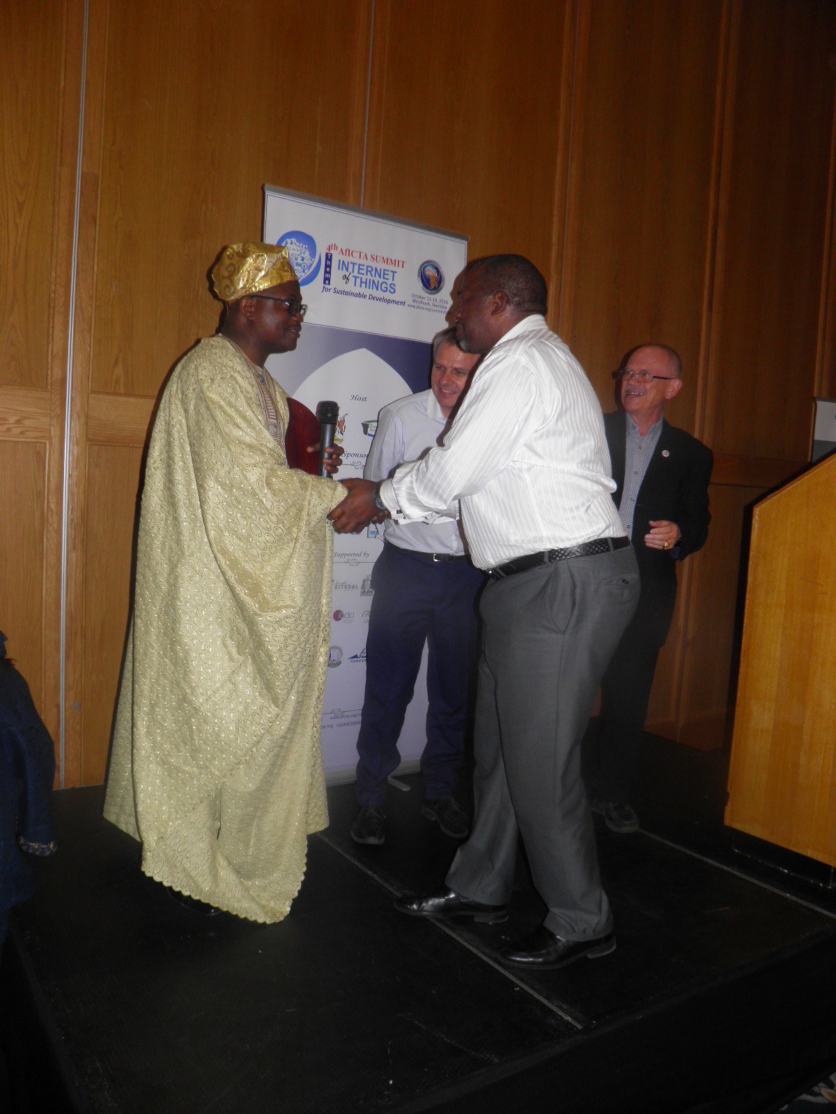 Lucky Masilela (.za)  Awarded Distinguished Speaker