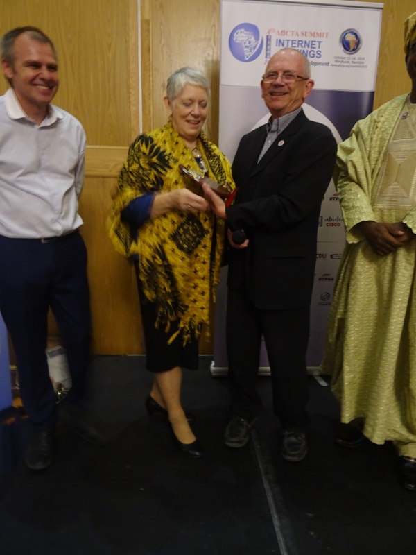 Marilyn Cade Awarded Distinguished Speaker