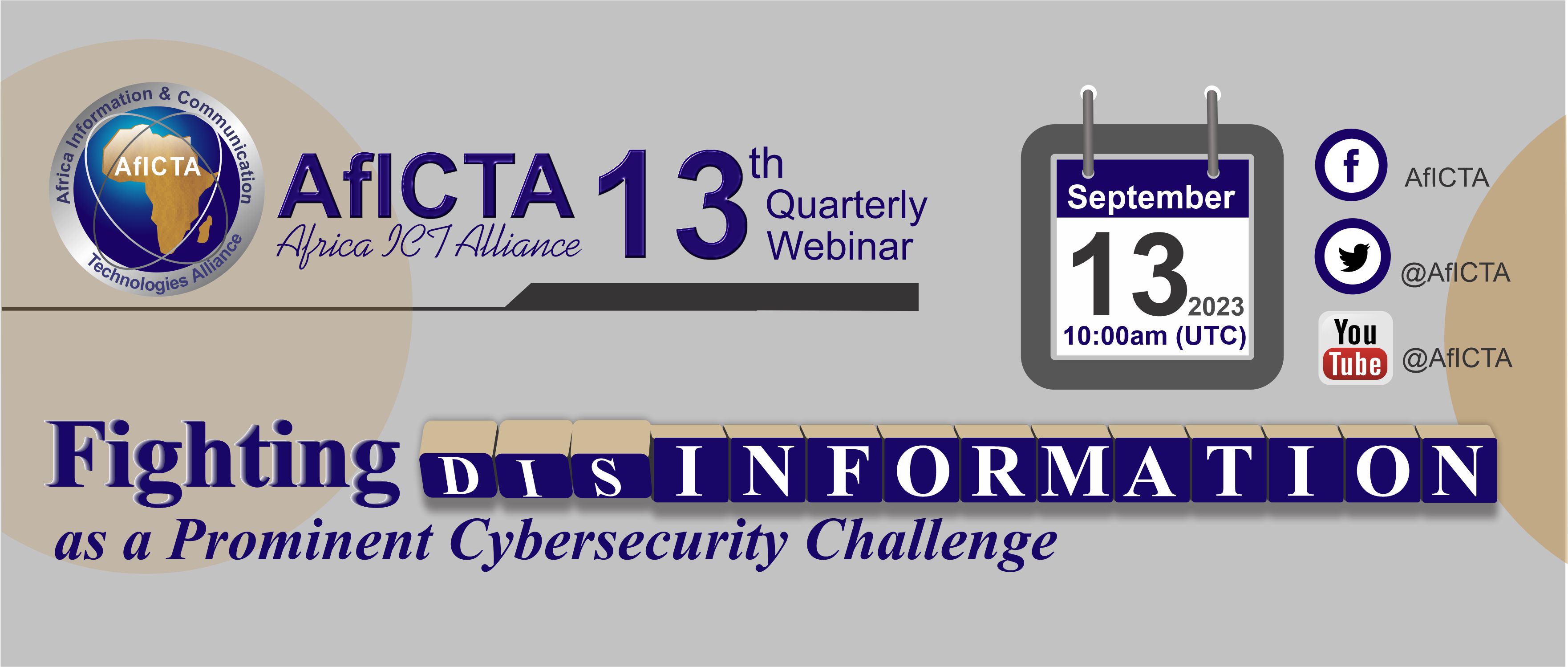 Register to Attend AfICTA’s 13th Quarterly eConference