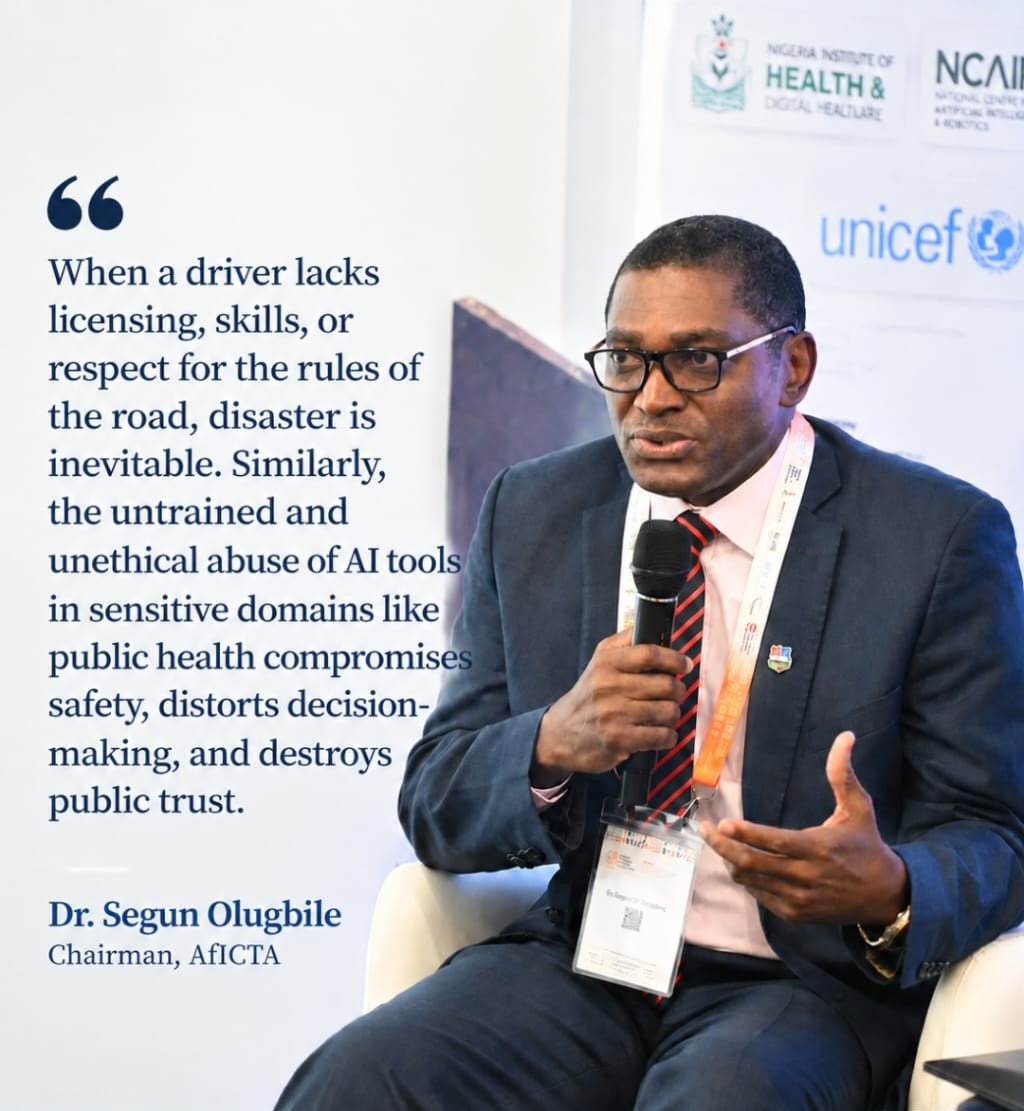 Dr. Segun Olugbile Calls for Multi-Stakeholder Co-Governance, Adaptive Policy, and Ethical AI Assessment at 2026 AI in Health Summit