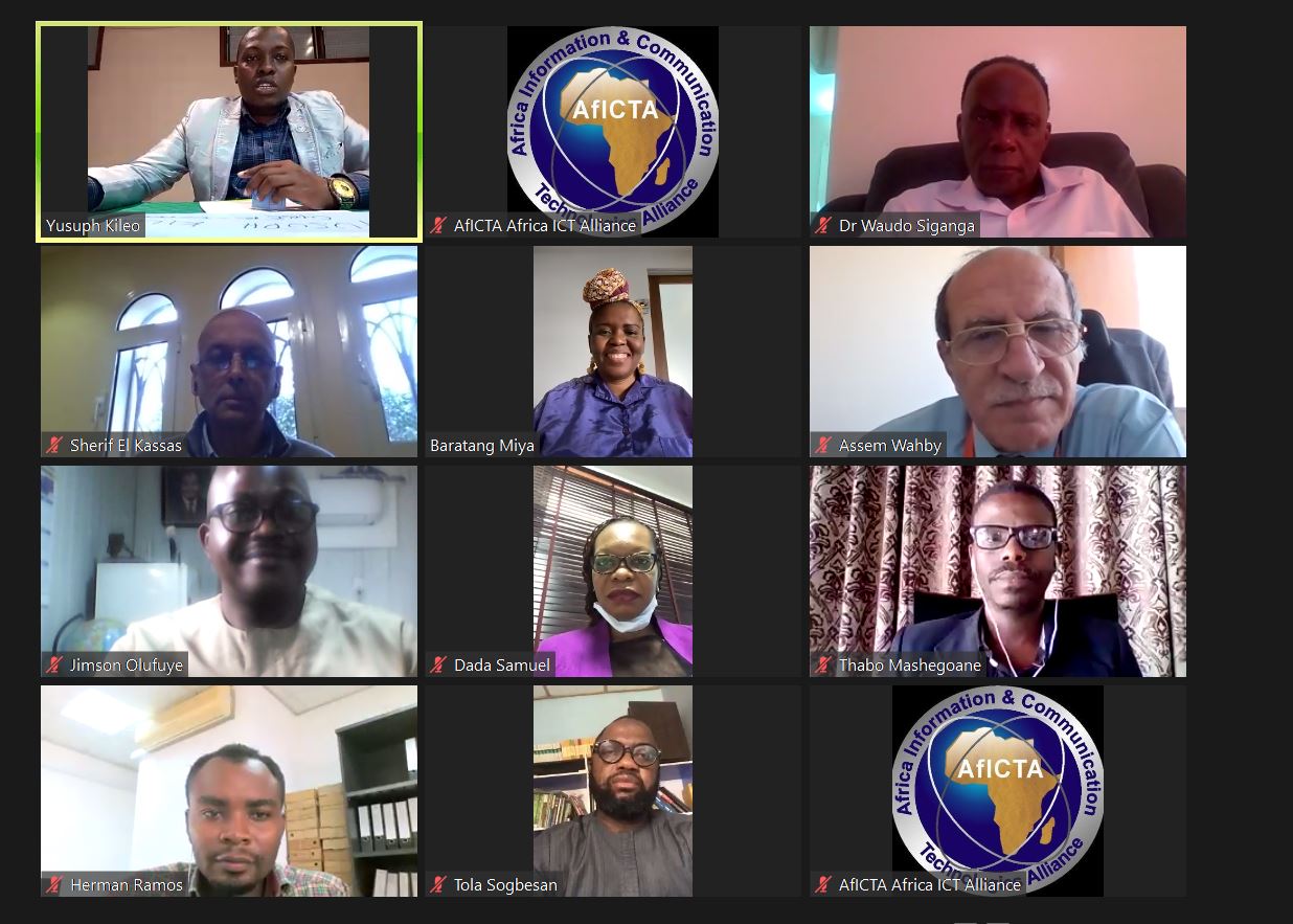 1st AfICTA Quarterly Webinar 18 March 2021