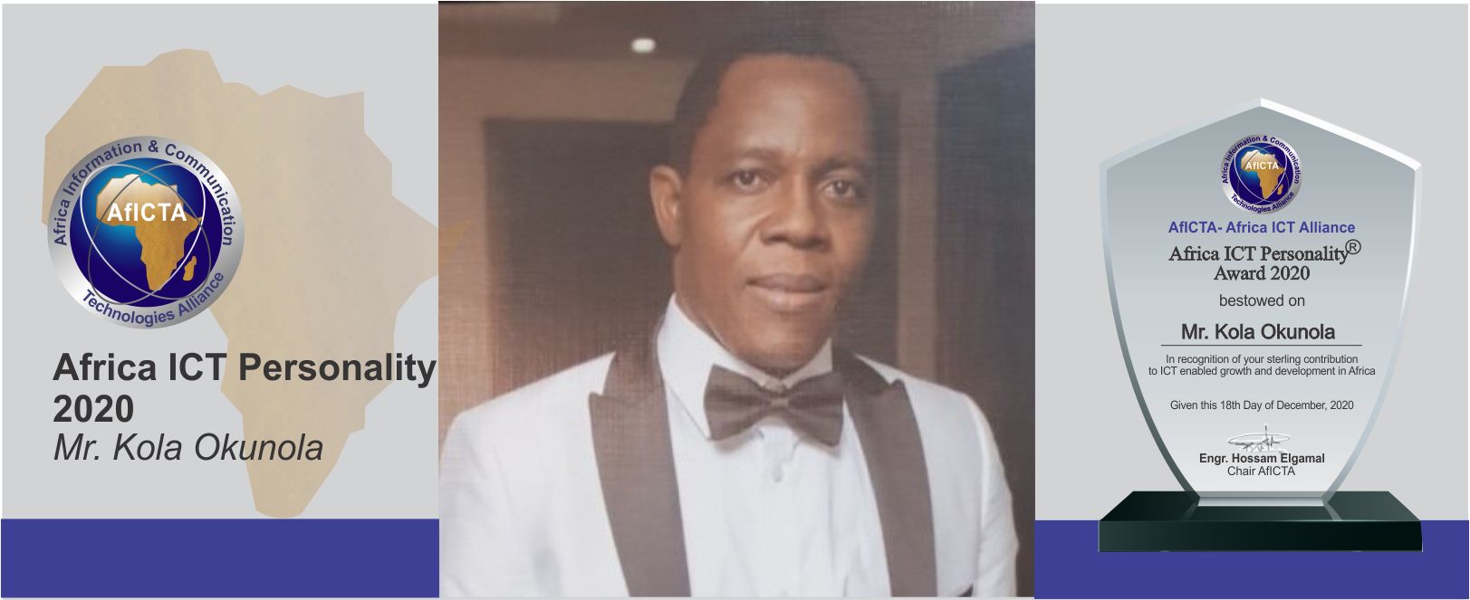 AfICTA Announces Mr. Kola Okunola as the Africa ICT Personality 2020