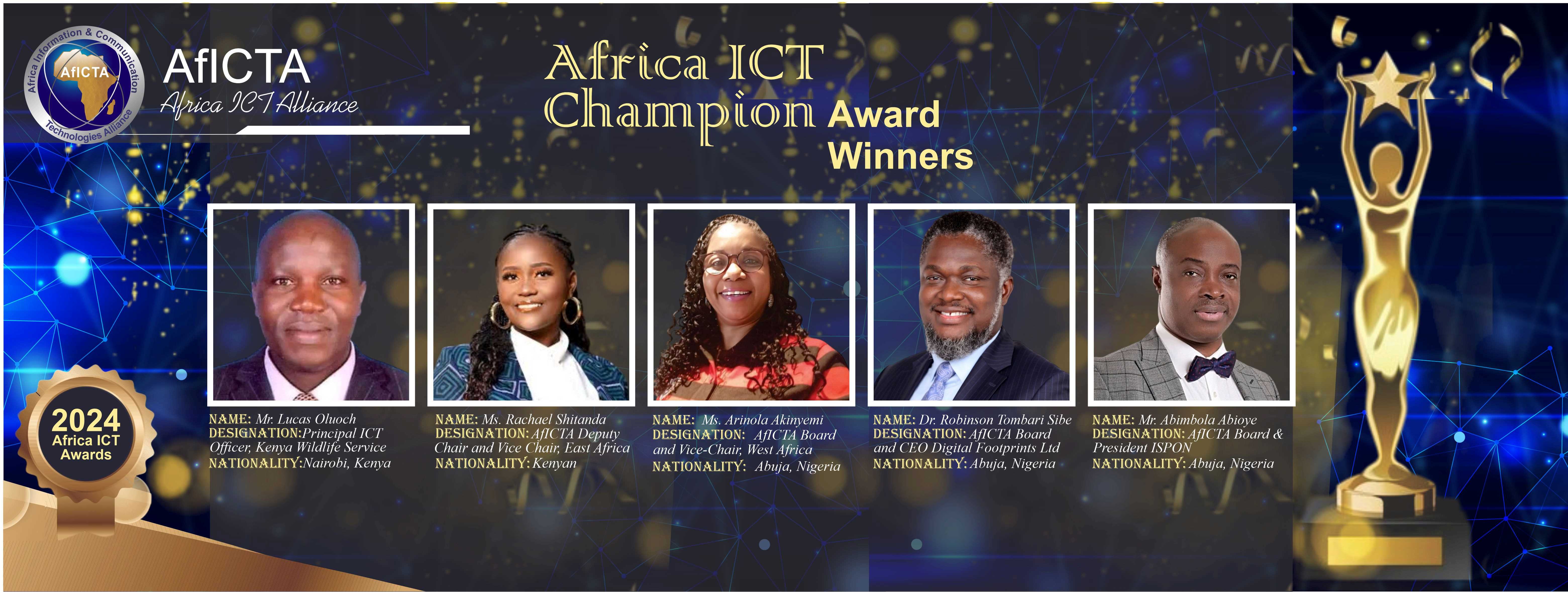 Champions of Africa’s Digital Future Emerge at the 13th AfICTA Summit