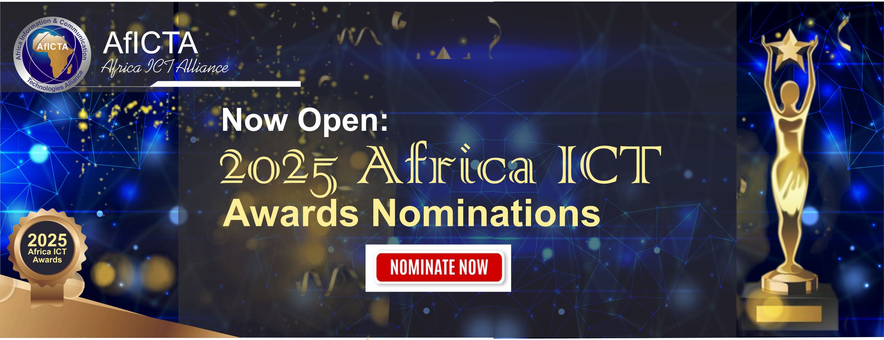AfICTA Calls for Nominations for the 2025 Africa ICT Awards